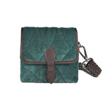 NINA SOFA GREEN VELVET SML